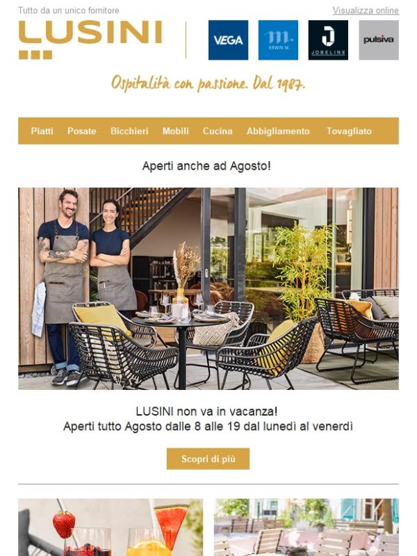 🛒 Sempre aperti anche ad AGOSTO 💻