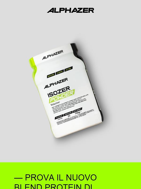 La migliore qualità proteica in assoluto!