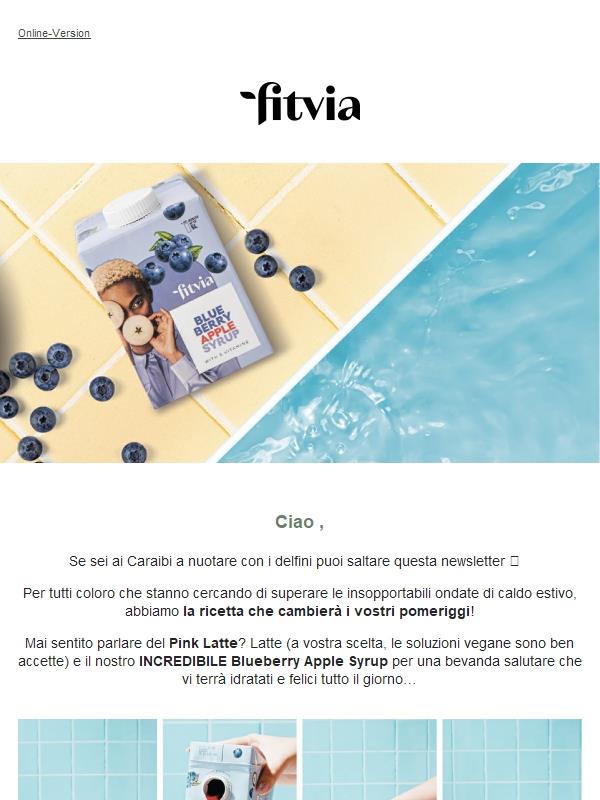 Pink Latte? 😋 Abbiamo una nuova ricetta per te!