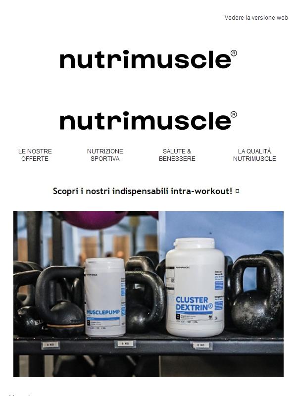 I nostri indispensabili intra-workout! 🚀