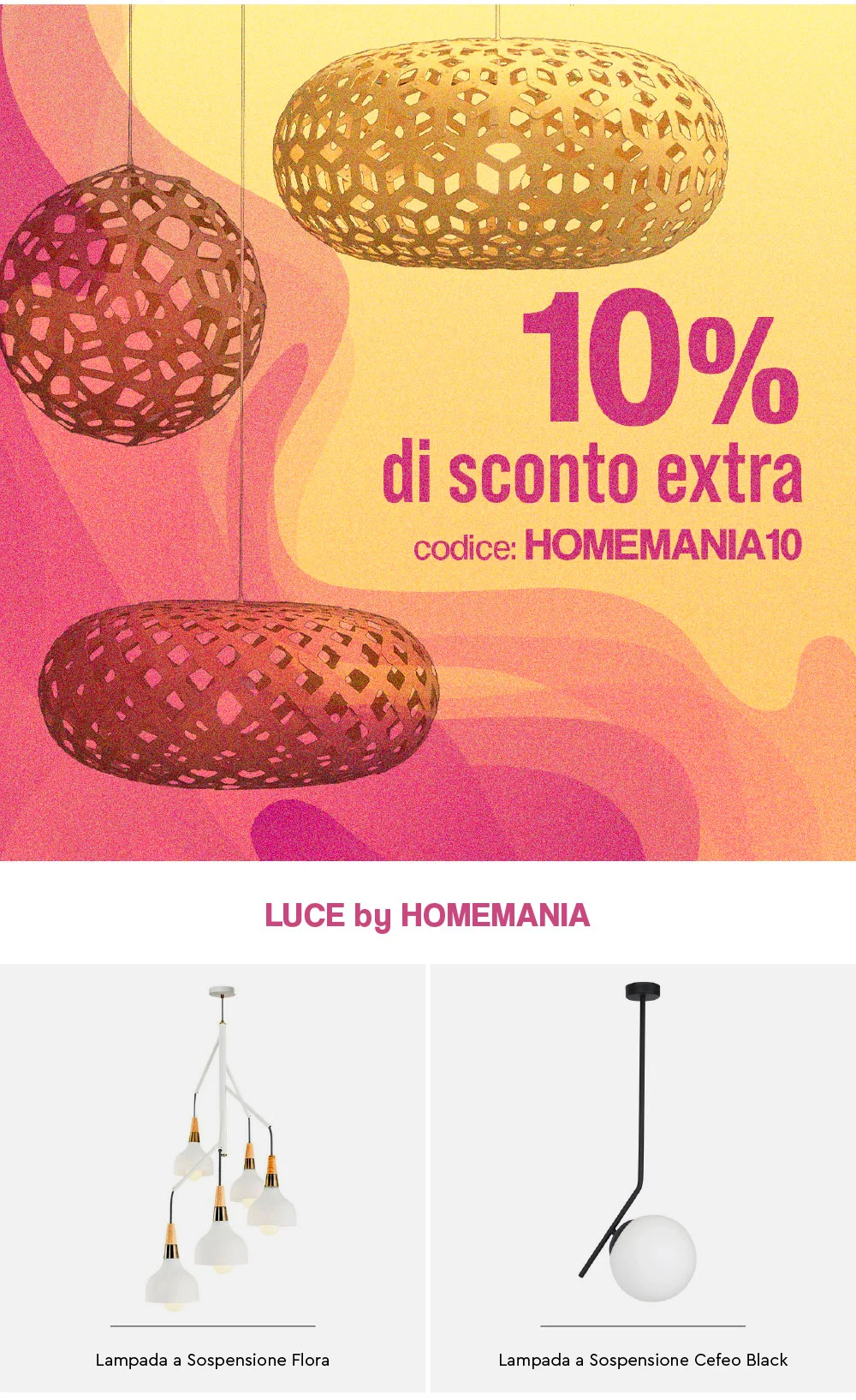 Luce by Homemania 