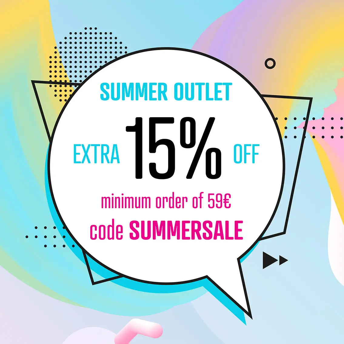 Summer Outlet - abbigliamento e accessori scontati al 15%