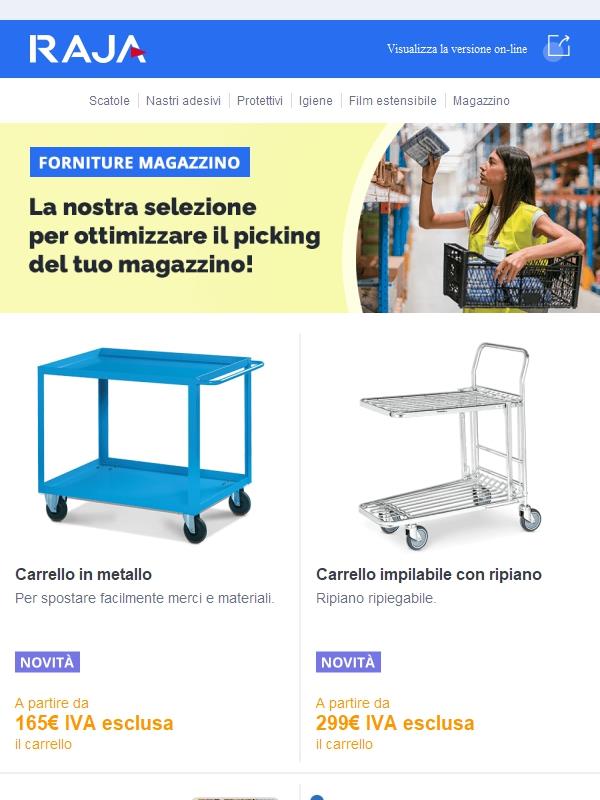 Forniture magazzino: scopri tutte le nostre novità