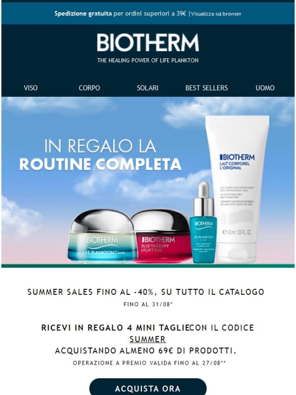 Ultime 24H per ricevere il nostro regalo!