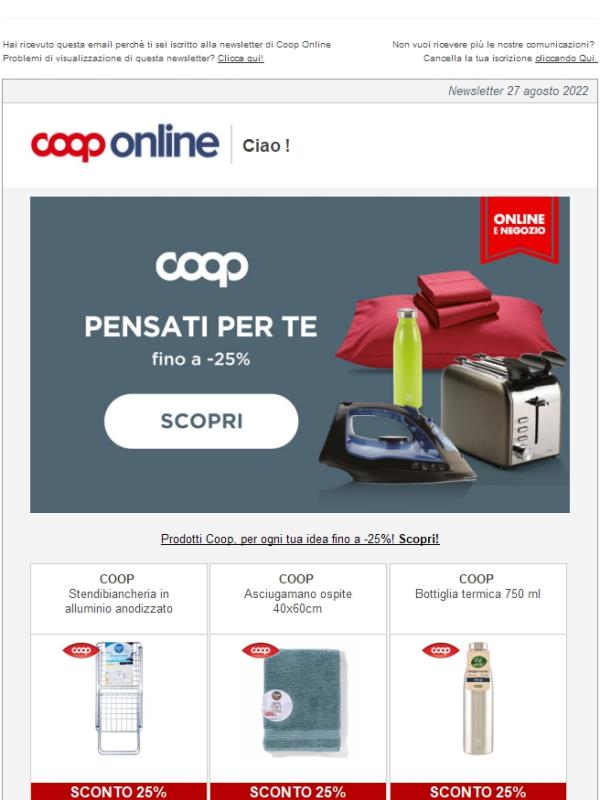 Coop Online Prodotti Coop a 25 Jekoo