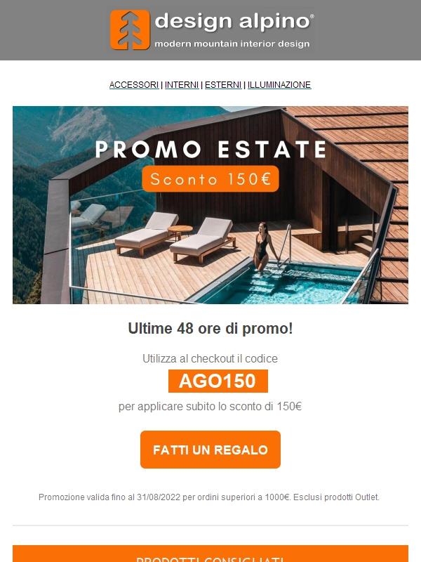 ☀️ ULTIME 48 ORE ☀️ Sconto di 150€