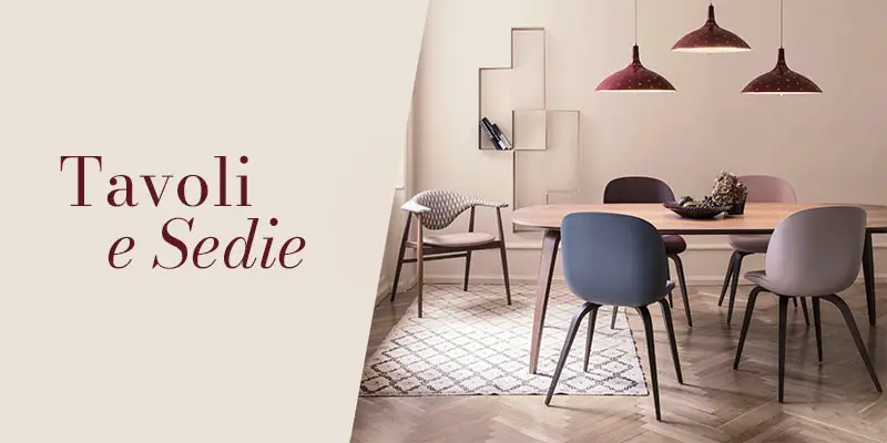 Tavoli e sedie: Scegli con stile