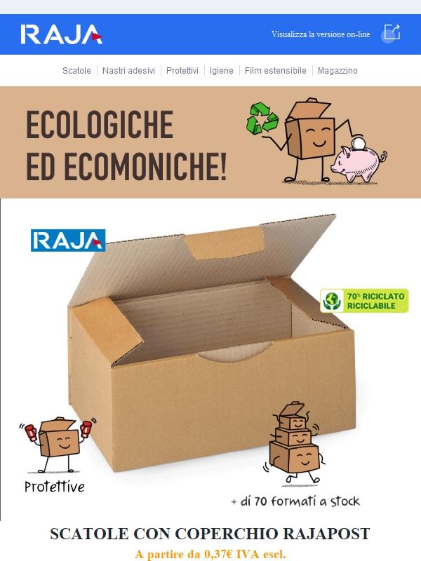 Ecologiche ed economiche: scopri le nostre scatole!