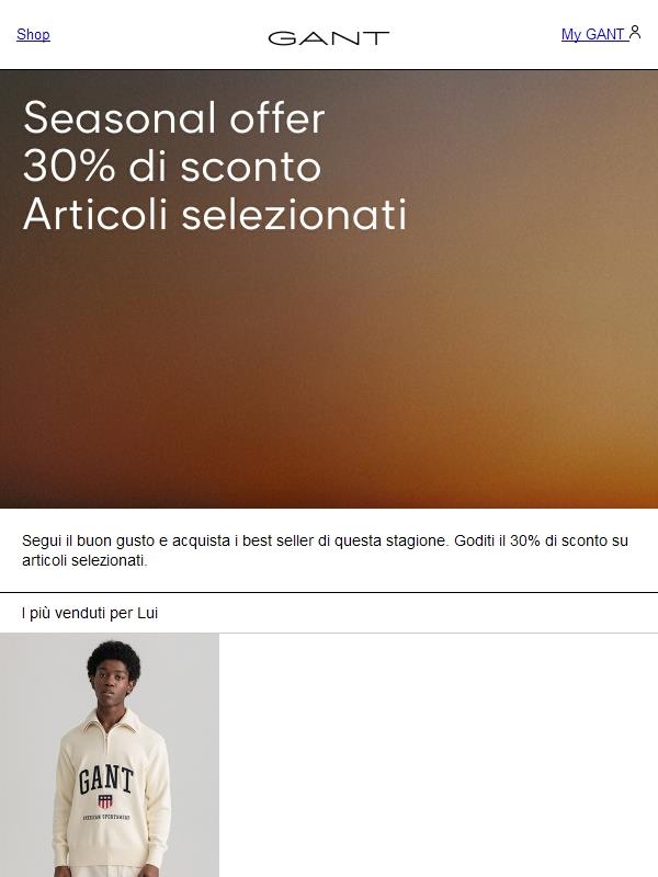 Seasonal offer – Il meglio del meglio
