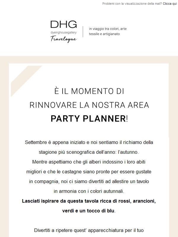 Cerchi una mise en place dedicata all’autunno?