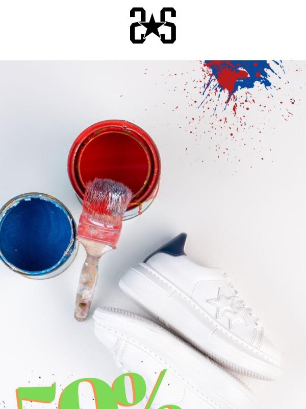 Last days of 50% OFF