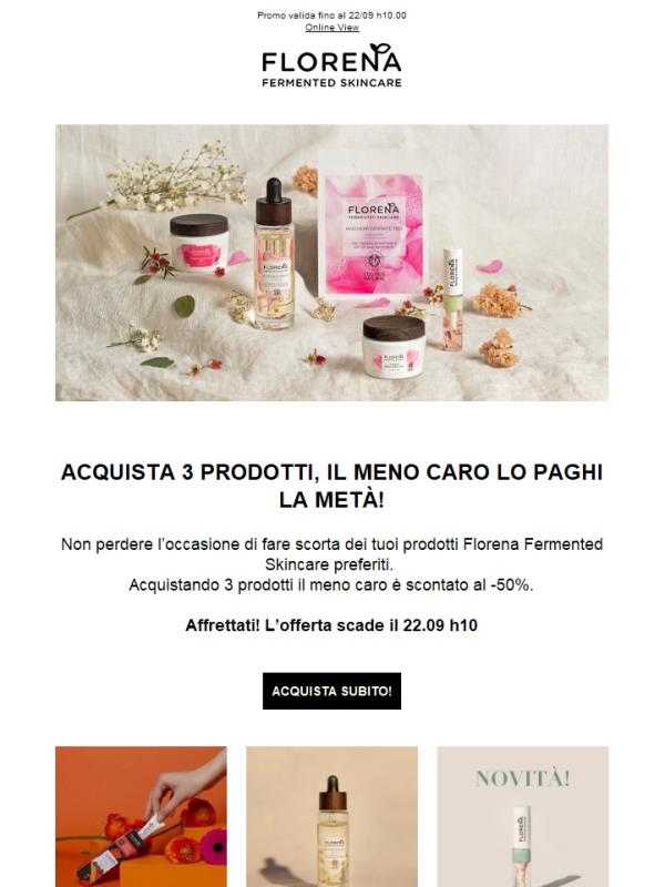 1,2,3....Il meno caro lo paghi la metà!😍