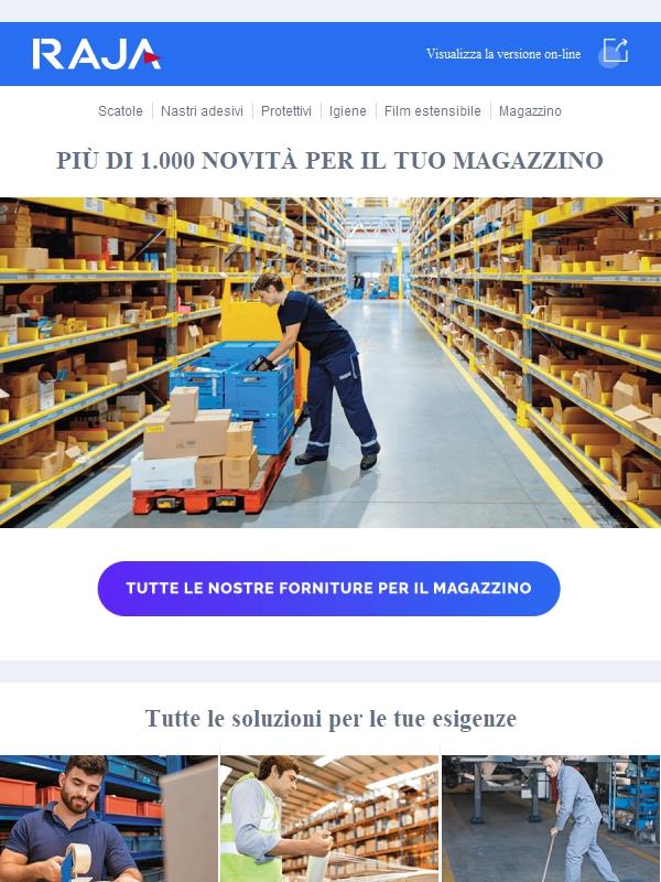 Scopri tutte le novità per il tuo magazzino!