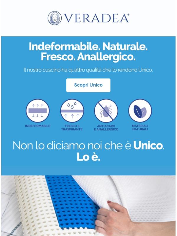 Il nostro Cuscino è davvero Unico 👑