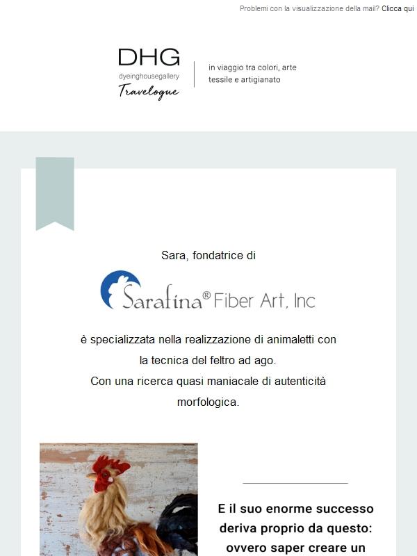 🐓Prezzo di lancio per i blend di Sarafina Fiber Art  🐔