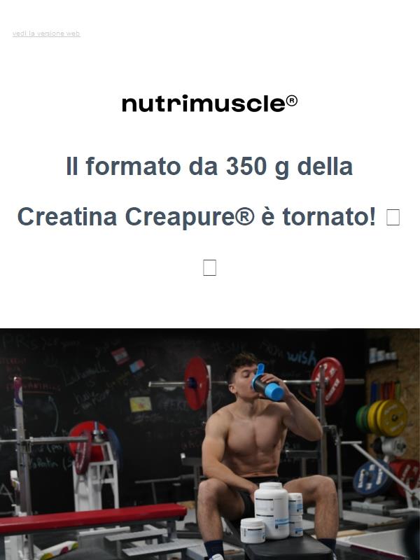 La creatina in polvere è tornata (ma non per molto 🤫)
