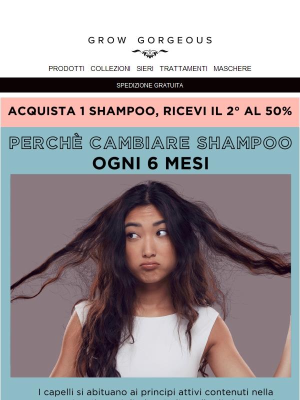 🧴🧴 -50% sul secondo shampoo