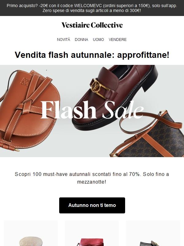 Vendita flash autunnale 🍂