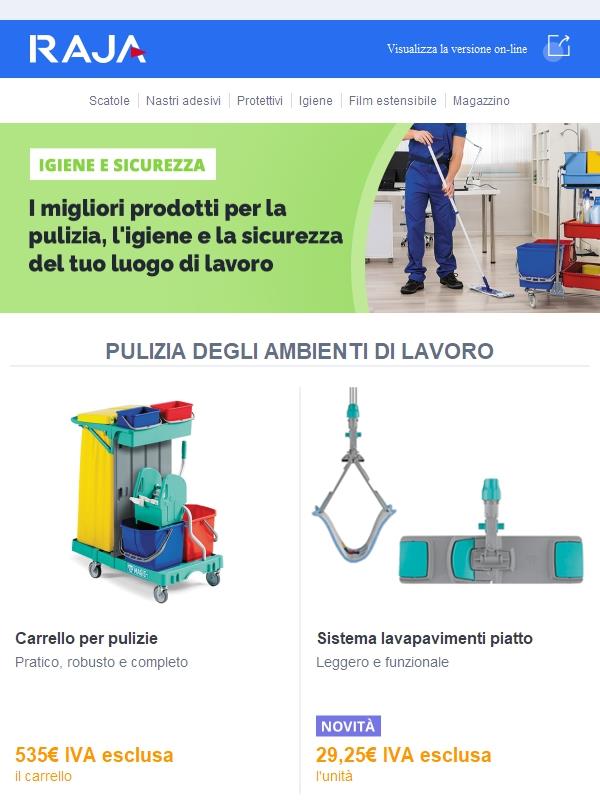 Speciale igiene e sicurezza: gli indispensabili per la tua attività