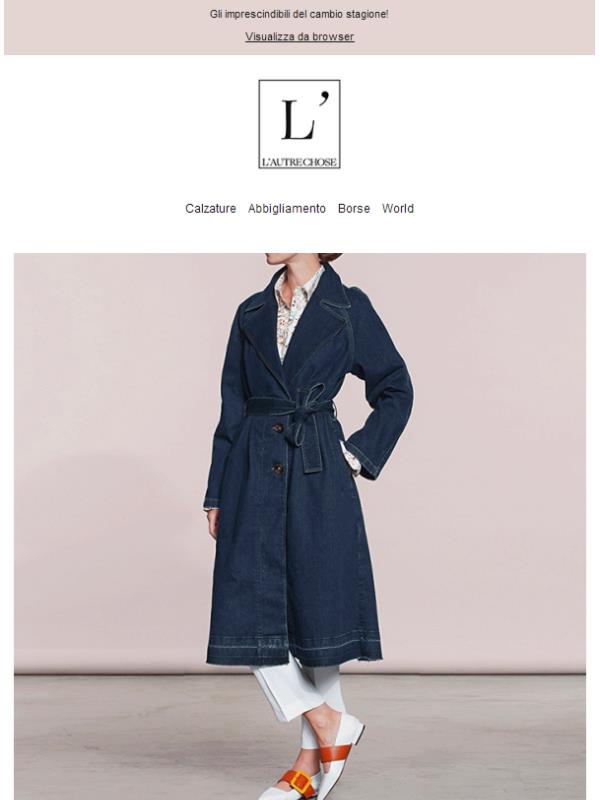 🧥 Trench e giacche per l’autunno 🍂