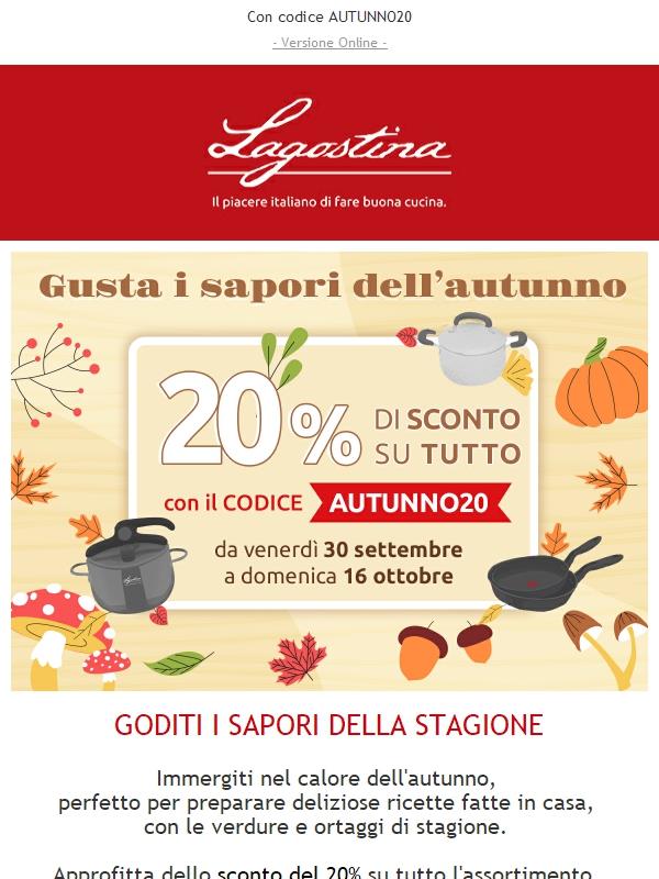 Sono arrivate le offerte dell'autunno