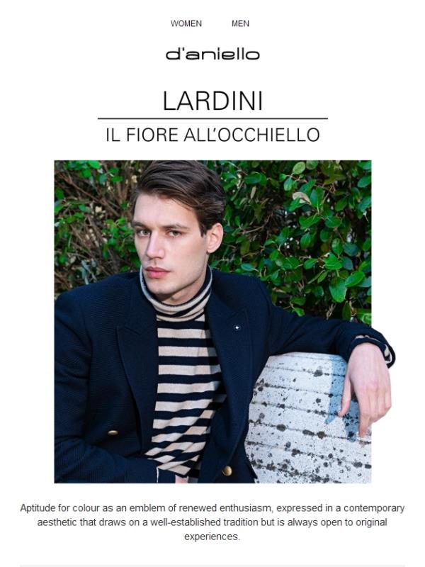 LARDINI | Fashion as an impulse to restart