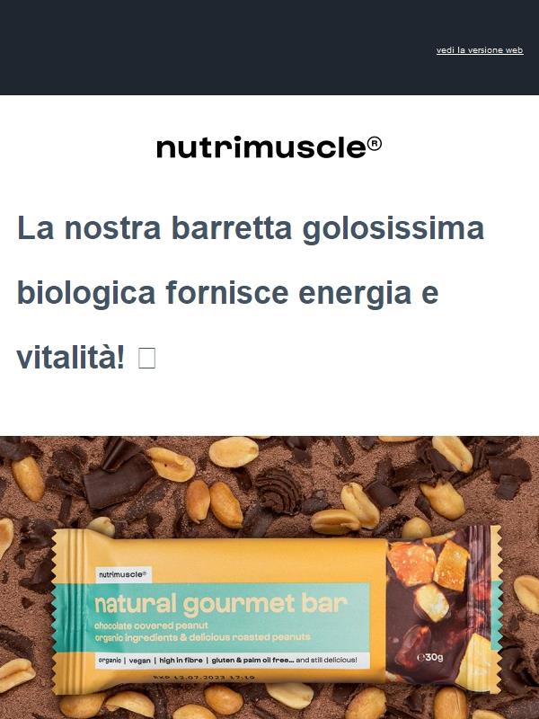 Novità da Nutrimuscle! 🤩