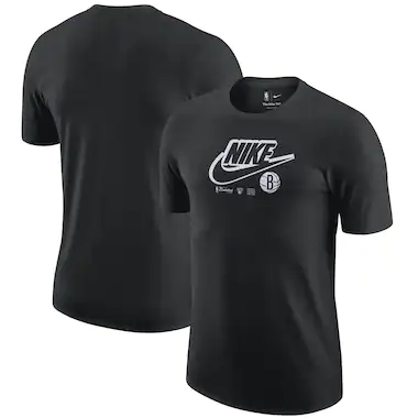 Brooklyn Nets Nike Essential Logo T-shirt - Nero - Uomo