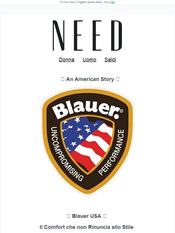 🚨 Blauer USA 🚨 Il Comfort che non Rinuncia allo Stile