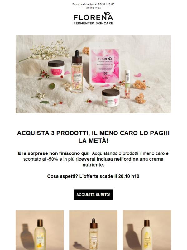 1,2,3....Il meno caro lo paghi la metà!😍