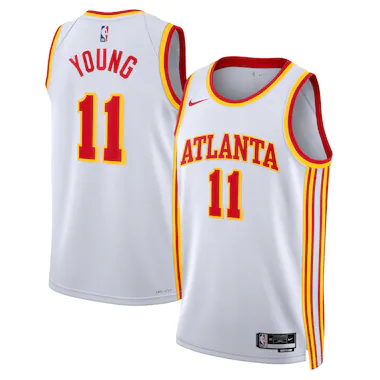 Maglia Swingman Atlanta Hawks Nike Association Edition - Bianca - Trae Young - Unisex