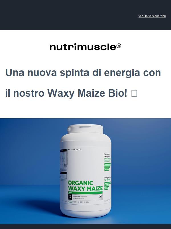 Novità da Nutrimuscle! 😍