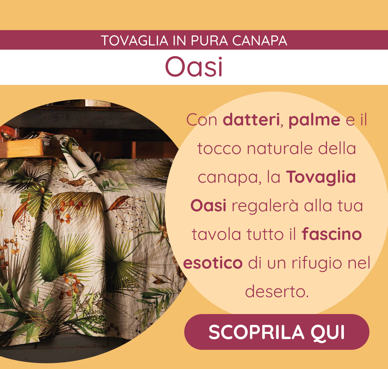 Tovaglia Oasi