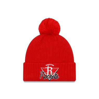 Houston Rockets New Era ufficiale Tip Off Bobble Knit