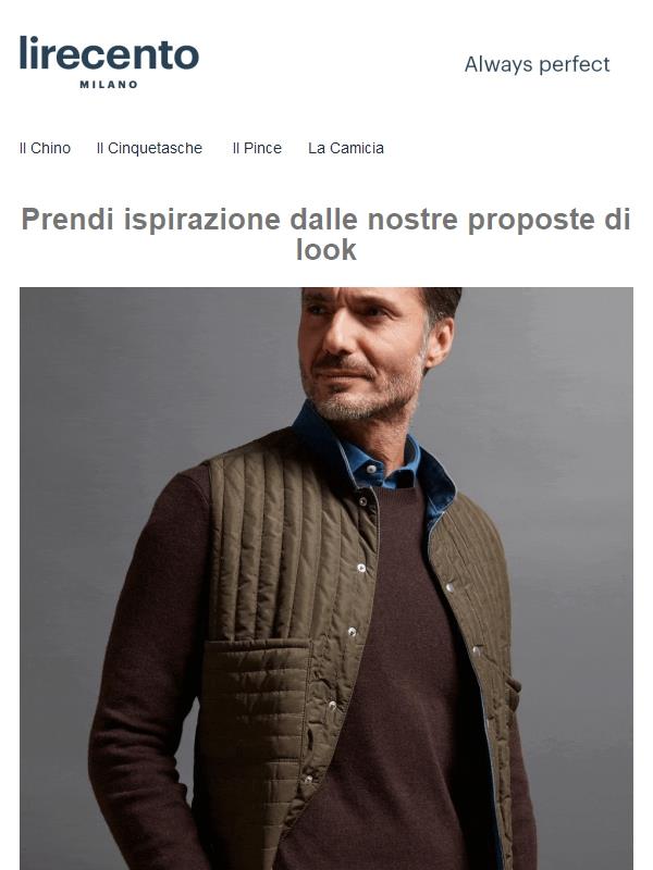Lasciati ispirare dai nostri look di Ottobre.