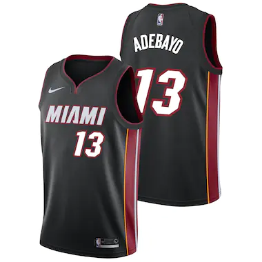 Miami Heat Nike Icon Swingman Maglia NBA - Bam Adebayo - Uomo