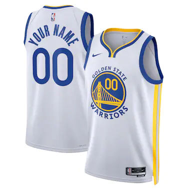 Maglia Golden State Warriors Nike Association Swingman - Personalizzata - Uomo