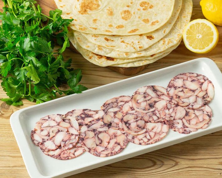 Carpaccio di polpo
