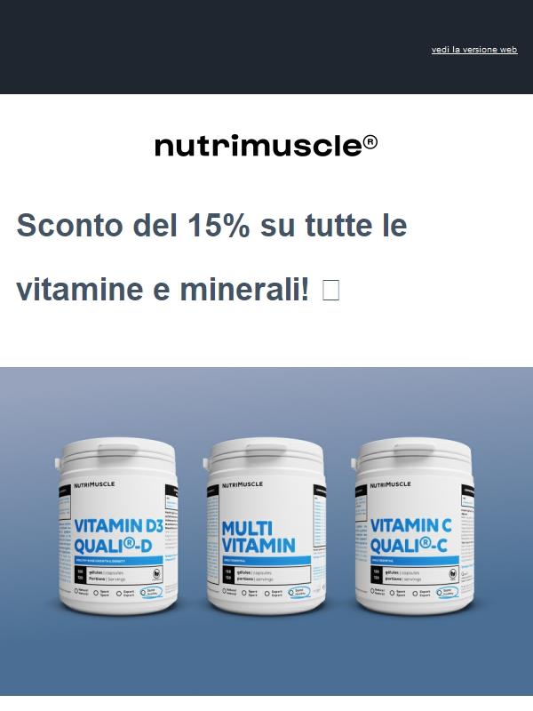 È tempo di fare il pieno di vitamine!