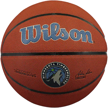 Minnesota Timberwolves Wilson NBA Team Composite Basketball - Taglia 7