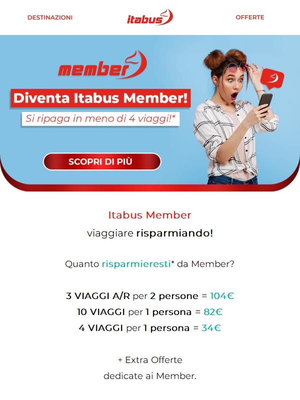 Quanto risparmieresti se fossi Member​