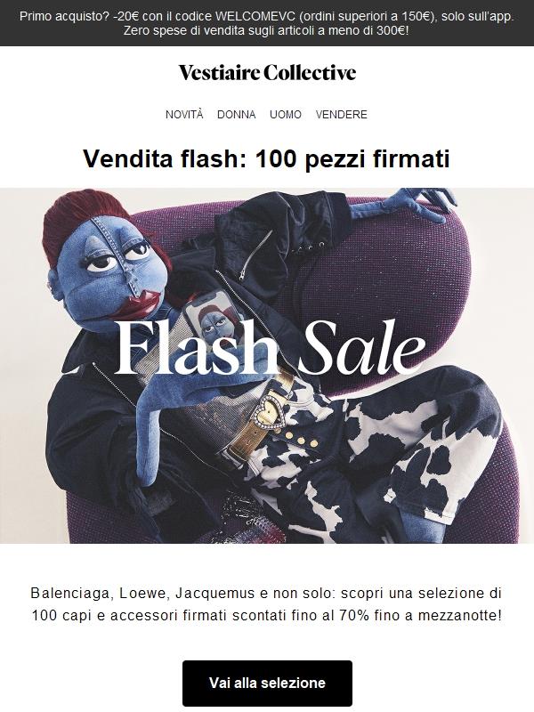 Vendita flash: 100 pezzi firmati ✨