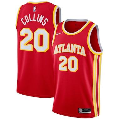 Atlanta Hawks Nike Icon Edition Swingman Jersey - Red - John Collins - Mens