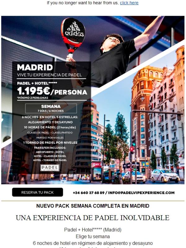 Madrid, Ibiza o Marbella ¡Tú eliges!