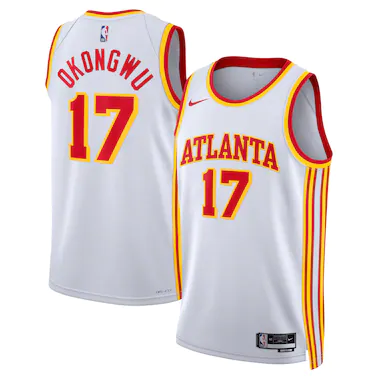 Maglia Swingman Atlanta Hawks Nike Association Edition - Bianca - Kevin Huerter - Unisex