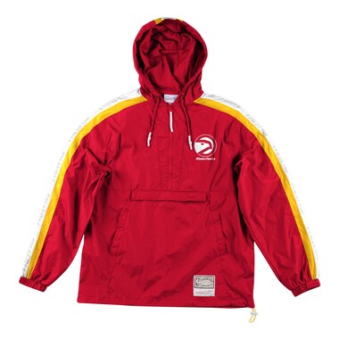 Atlanta Hawks Packable Anorak by Mitchell & Ness