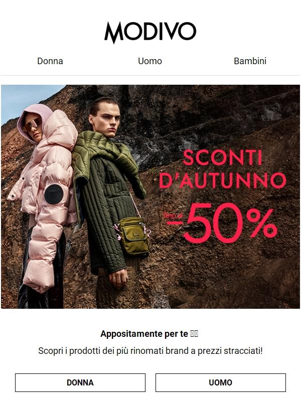 Uno sconto esclusivo per te 🤗