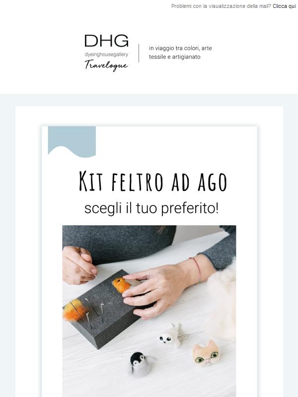 Kit del feltro ad ago in PROMO
