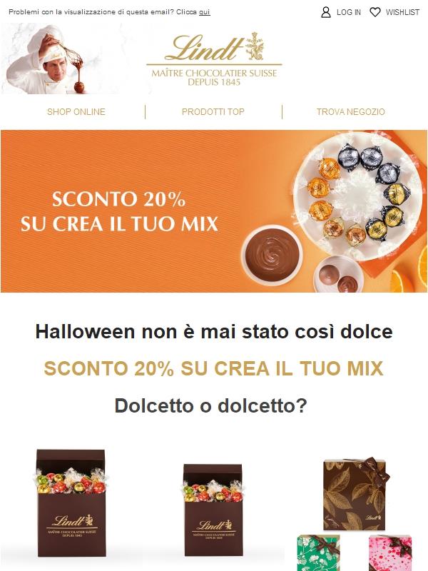 Sconto 20% su Crea il tuo mix: dolcetto o dolcetto? 🎃
