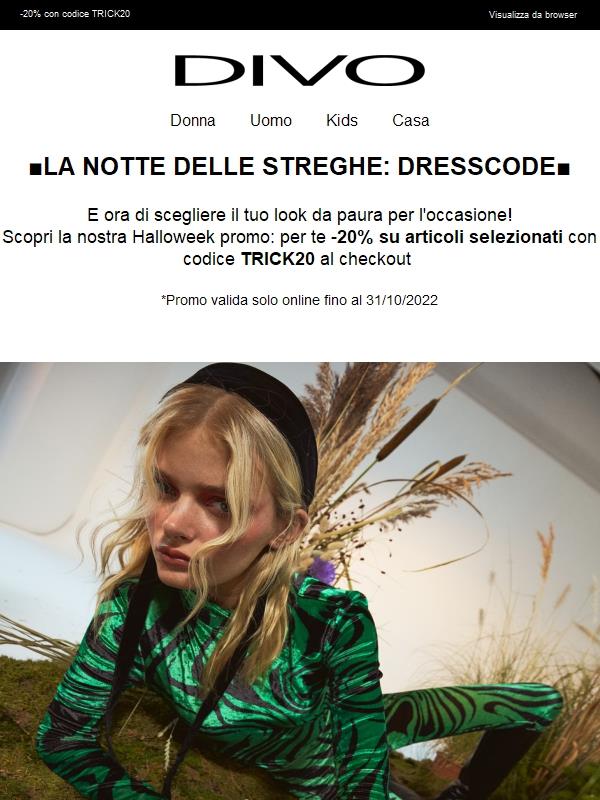 DRESSCODE DA BRIVIDO ■